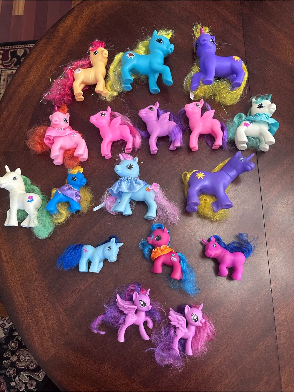 17 Toy Ponies Hasbro MLP Gi-Go Toys Greenbrier & Unbranded Unicorns Pegasus